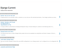 Tablet Screenshot of djangocurrent.com